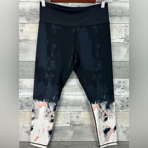 ZYIA Black and Multicolor Leggings